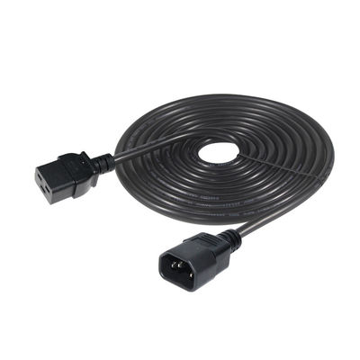16 ampères câble secteur industriel C14 prise VDE câble secteur 15A 250V 14AWG
