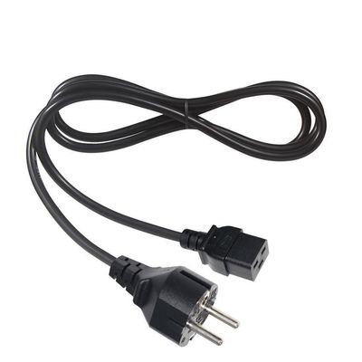 30A 240V câble 1.5mm Shuko VDE câble d'amplificateur IECC19 connecteur féminin