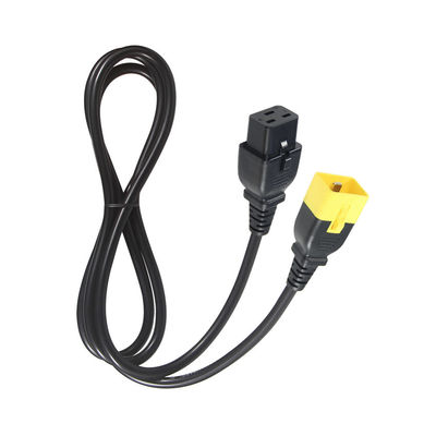 Cable électrique 320 C20 Homme à C19 Femme Connecteur de prise 60320 Iec Cordon d'alimentation de l'ordinateur
