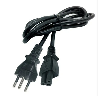 Cable d'alimentation C13 à trois branches, à haute résistance à l'eau, de qualité industrielle, noir, avec volet de sécurité pour ordinateur/serveur
