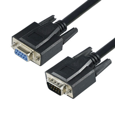 DB9 câble d'extension série mâle à femelle avec connecteur RS232 à 9 broches pour le port de communication du périphérique CNC du modem PC