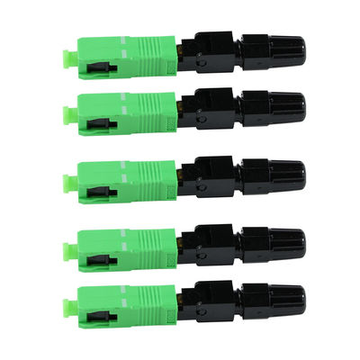 SC APC Simplex Singlemode Fiber Optic Patch Cable -Low Loss Jumper Cord for FTTH, Telecom Cabinets, ODF Applications