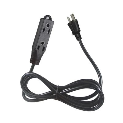Cordon d'extension d'alimentation NEMA 5-15P vers prise unique 125V 13A