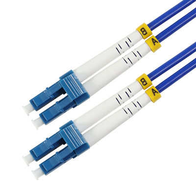 Câble de raccordement fibre optique multimode OM3 duplex LC à LC 50/125μm