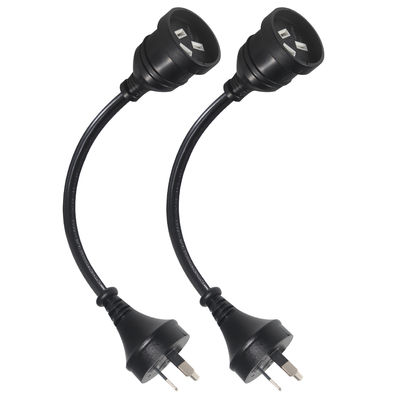 SAA certifié AU 3Pin mâle à femelle câble d'extension de puissance