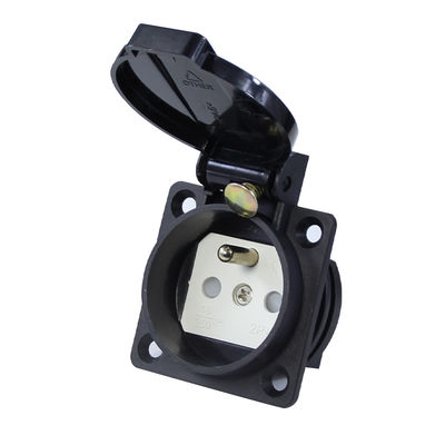 Prise d'alimentation industrielle 3 broches 220V standard européen 10A