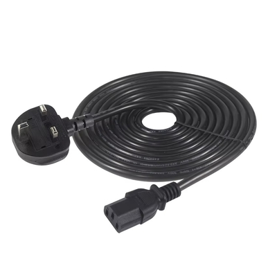 Cordon d'alimentation UK vers IEC C13 1,8M 250V 10A pour moniteur d'ordinateur