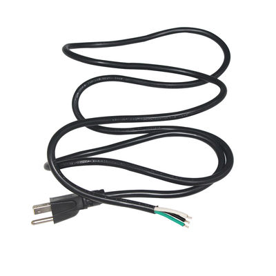 Usa NEMA 5-15P pour le remplacement du câble d'alimentation à bout ouvert avec nous connecteur masculin 18Awg