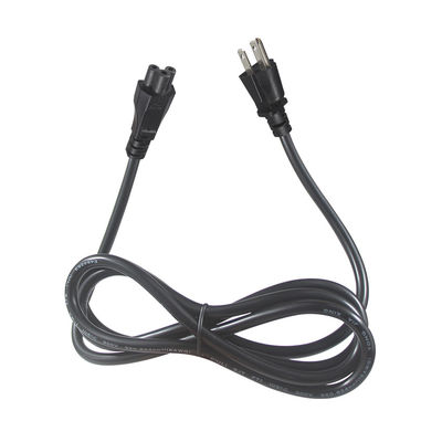 NEMA 5-15P à IEC C5 Cordon d'alimentation 14AWG 250V 16A Noir