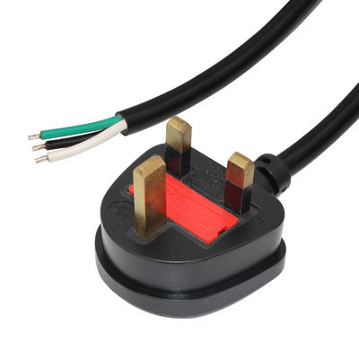 IP11 câble d'alimentation pour appareils électroménagers 0,5 m avec 3 cœurs H05VV-F câble 3*0,75/1,0/1,5 mm2
