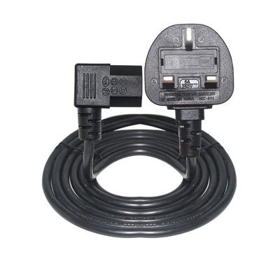 IP11 câble d'alimentation pour appareils électroménagers 0,5 m avec 3 cœurs H05VV-F câble 3*0,75/1,0/1,5 mm2