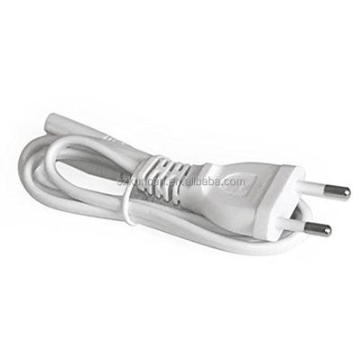 Cordon d'alimentation électrique pour ordinateur portable homologué VDE avec prise EU 2PIN et CEI C7 C8