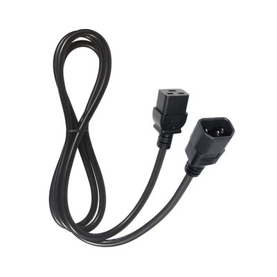 16 ampères câble secteur industriel C14 prise VDE câble secteur 15A 250V 14AWG