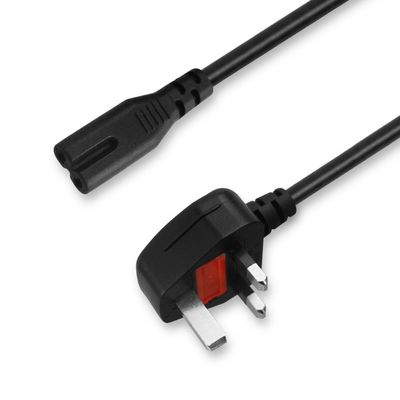 Conducteur de cuivre pur 1,5 m Noir Figure 8 Cordon d'alimentation C7