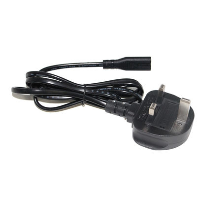 Conducteur de cuivre pur 1,5 m Noir Figure 8 Cordon d'alimentation C7