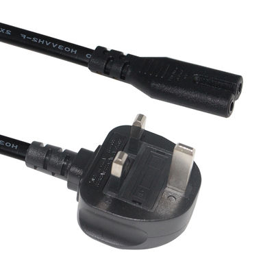 Conducteur de cuivre pur 1,5 m Noir Figure 8 Cordon d'alimentation C7