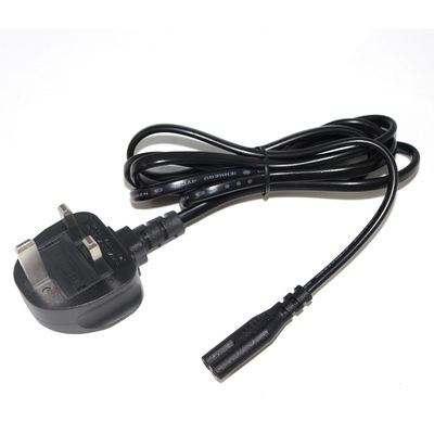 Conducteur de cuivre pur 1,5 m Noir Figure 8 Cordon d'alimentation C7