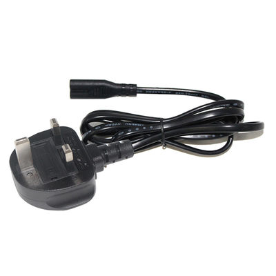 Conducteur de cuivre pur 1,5 m Noir Figure 8 Cordon d'alimentation C7