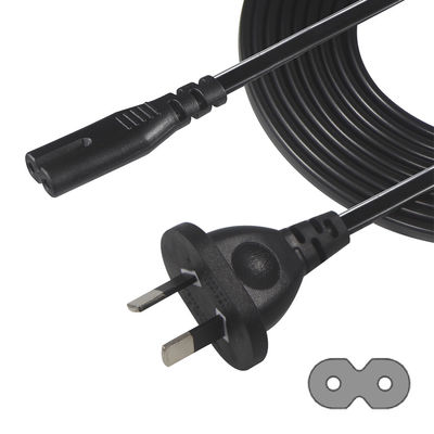 2.5A 250V C7 Plug Aus Saa Cordon électrique India Socket 16Amp Australie câble électrique