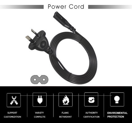 Cable en PVC de 2,5 A à 250 V de 1,5 m