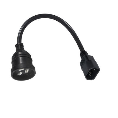 240V 3 Prong Cordon électrique IEC 320 C14 pour une connexion télévisée en Australie