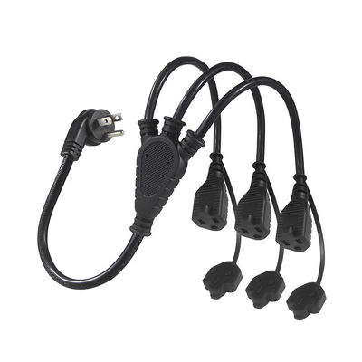 Certificat des États-Unis 6Ft 3 Pin Plug 515P à 3 Way Nema 515R Ac Cord d'extension à trois broches