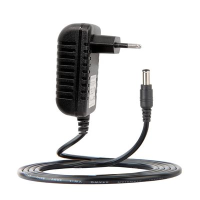 Blanc 1m 24AWG 12W Chargeur murale Kc 220V 1A Transformateur Ac Dc 5,5*2,1mm Adaptateur 12V 2A 24W