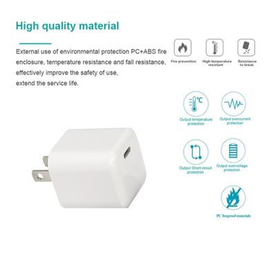 Mold privé 30W QC3.0 45W 15V 3A PSE Voyage rapide 12V 5V KC 9V 20V Adaptateur 36W PD 3.0 Chargeur pour le voyage
