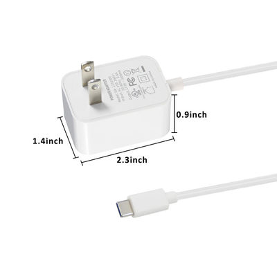 OEM/ODM peut être l'Amérique Plug USB alimentation adaptateur Adaptateur de commutation 12V Type C chargeur rapide 5V 2A