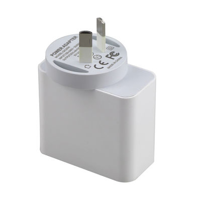 Adaptateur d'alimentation en courant continu alternatif 65W Type-C avec QC 3.0 et recharge sans fil AU SAA Entrée approuvée 100-240V