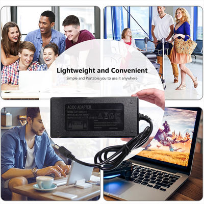 Adaptateur d'alimentation de bureau universel de 60W 1.8M sortie unique CE/FCC certifié pour ordinateurs portables
