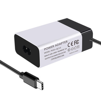 Chargeur QC 3.0 5V 9V 15V 3A 20V 2.25A pour ordinateur portable