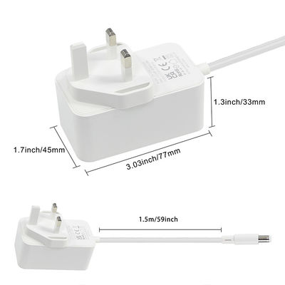 Adaptateur d'alimentation 12V 2A UK Plug pour les enfants voitures électriques DC Jack 5.5x2.1mm
