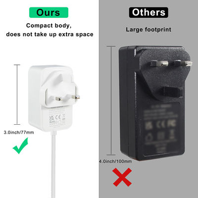 Adaptateur d'alimentation 12V 2A UK Plug pour les enfants voitures électriques DC Jack 5.5x2.1mm