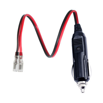15A câble d'allume-cigarette de voiture à fusible avec lumière LED 12V-24V
