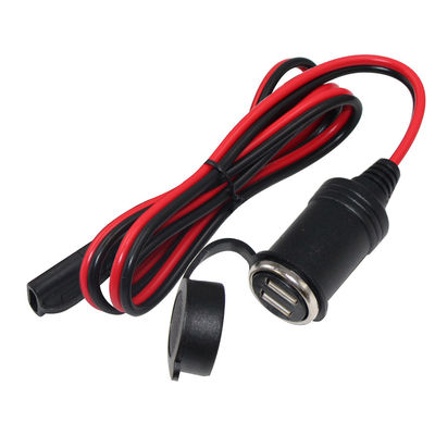 Cable de batterie solaire basse tension, prise d'allumage de cigare vers le câble d'extension