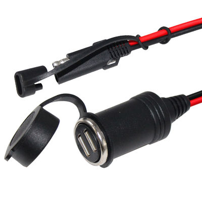 Cable de batterie solaire basse tension, prise d'allumage de cigare vers le câble d'extension