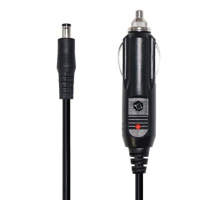 Cable portable DC12V pour allumage de cigarette de voiture avec connecteur de 5,5 mm * 2,1 mm