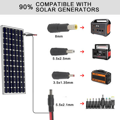 Câble d'alimentation solaire SAE vers DC 5521 10 pieds, déconnexion rapide