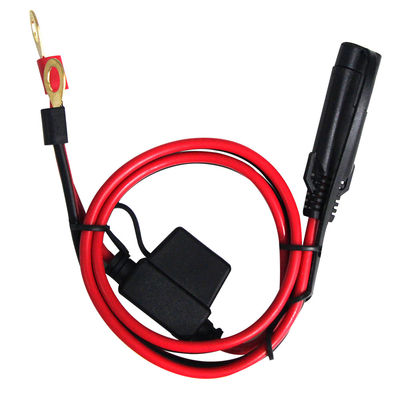 2468 20AWG SAE câble d'extension à 2 broches avec éclaboussures de fil de fer sur mesure