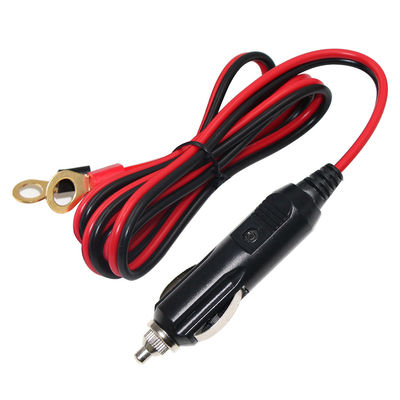 Câble de chargement 12V allume-cigare de voiture 10A vers cosse à anneau