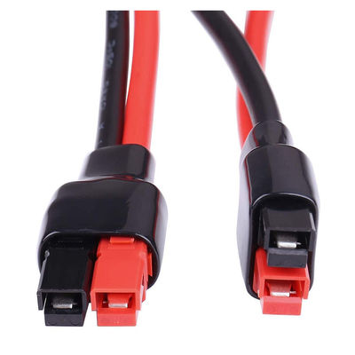 Plug pour allume-cigare 15 ampères câble d'énergie solaire avec adaptateur de port standard.