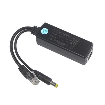 802.3Af 100Mbps 12V POE Injecteur Splitter Jack industriel Dc 5525Mm