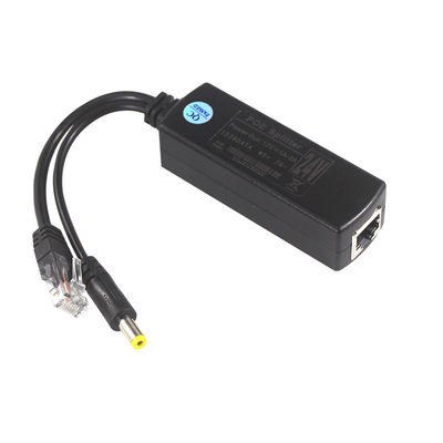802.3Af 100Mbps 12V POE Injecteur Splitter Jack industriel Dc 5525Mm