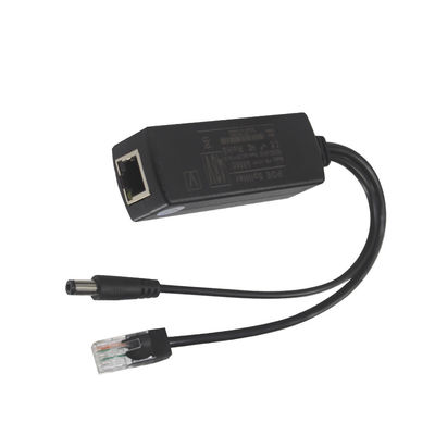 Adaptateur de séparateur PoE de 1 Gbps Gigabit 12V 3A pour le port d'accessoire de la caméra IP