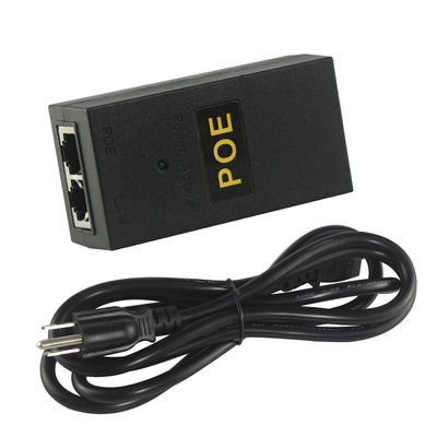 Adaptateur électrique de bureau POE personnalisable 12v 24v 36v 48v 0.5a 1a 2a