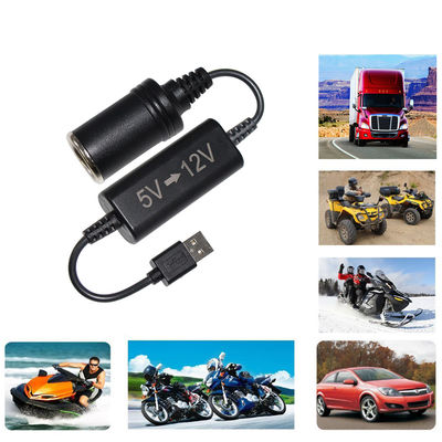 Convertisseur USB à cigarette femelle 5v à 12v