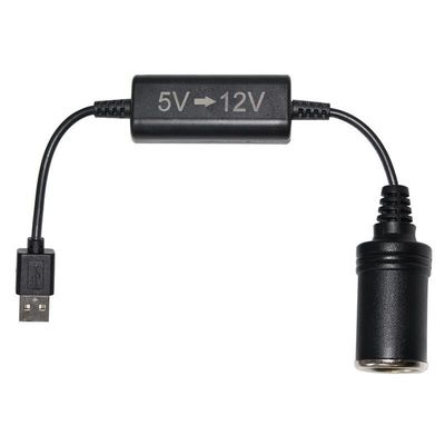 OEM 5V à 12V à l'étape jusqu'à câble allume-cigare Femme module de conversion de prise pour voiture