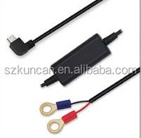 2464 22AWG câble convertisseur USB 3,5 m 2,5 mm Pour véhicule GPS 5V à 12V Step Up