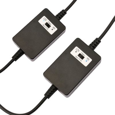 Courant de sortie 2A 1,5m USB A mâle à DC5521 Convertisseur 12V CC à 5V/9V/12V câble step up